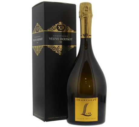 Veuve Doussot Champagne L by VD Brut Nature Blanc de Blancs 12,5% 0,75 l (kartón)
