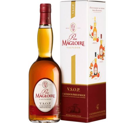 Pére Magloire Calvados Pays d'Auge VSOP 40% 0,7 l (kartón)
