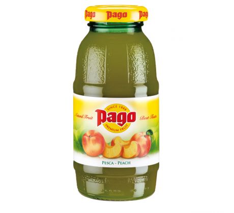 Pago Broskyňa sklo 12 x 200 ml