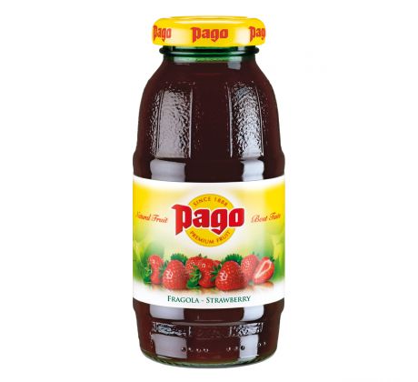 Pago Jahoda sklo 12 x 200 ml