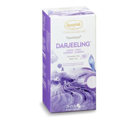 Ronnefeldt Teavelope Darjeeling čierny BIO čaj, 25 x 1,5g