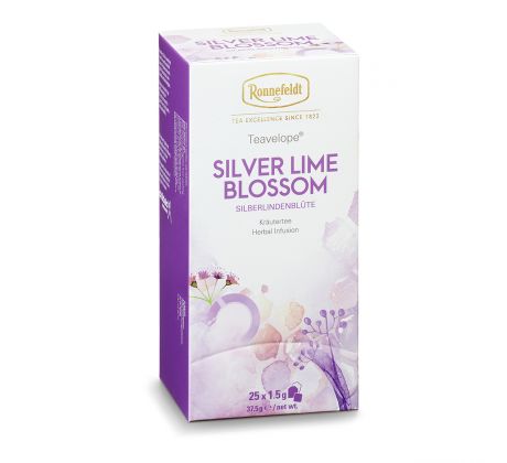 Ronnefeldt Teavelope Silver Lime Blossom bylinný čaj 25 x 1,5g