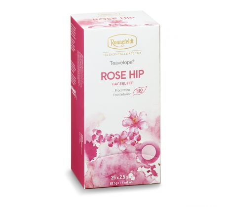 Ronnefeldt Teavelope Rose Hip  ovocný BIO čaj 25 x 1,5g