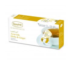Ronnefeldt LeafCup Ayurveda Herbs & Ginger bylinný čaj 15 x 2,8g
