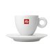 illy šálka biela cappuccino s podšálkou 170 ml