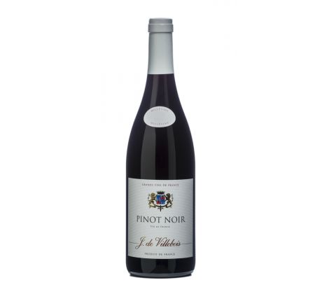 J. de Villebois Pinot Noir 2021 13% 0,75l (čistá fľaša)