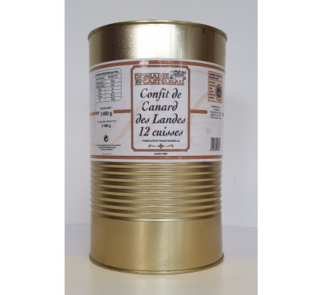 Konfitované kačacie stehná IGP 12 ks 3850 g