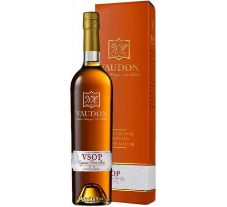 Vaudon Cognac VSOP Fins Bois 40% 0,7 l (kartón)