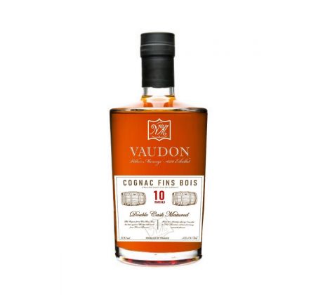 Vaudon Cognac Double Cask Fins Bois 10Y ročný 43% 0,7 l (čistá fľaša)