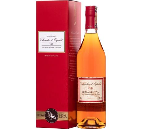 Chevalier d'Espalet Armagnac XO 40% 0,7 l (kartón)