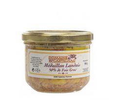 Domaine de Castelnau Médaillon Landais (s 50% foie gras) 190g