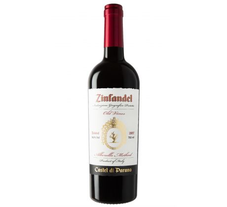 Cantine Paololeo Castel di Parano Zinfandel IGP Puglia 2021 14,5% 0,75l (čistá fľaša)