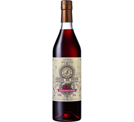 François Voyer Creme de Fruit Malina 18% 0,7 l (čistá fľaša)