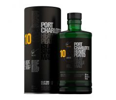 Bruichladdich Port Charlotte 10 YO Heavily Peated Islay Single Malt 50% Vol. 0,7l Giftbox
