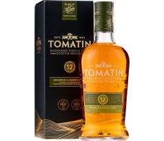 Tomatin 12 Years Old Bourbon & Sherry Casks 43% 1 l (kartón)