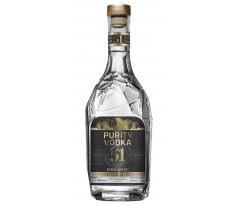 Purity Connoisseur 51 Reserve Organic Vodka 40% 0,7 l (čistá fľaša)