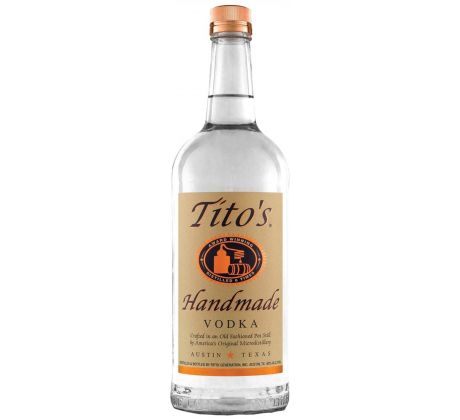 Tito´s Handmade Vodka 40% 0,7 l (čistá fľaša)