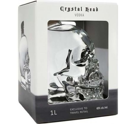 Crystal Head Vodka 40% 1 l (kartón)