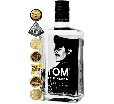 Tom of Finland Organic Vodka 40% 0,5 l (čistá fľaša)