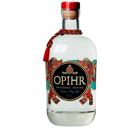 Opihr ORIENTAL SPICED London Dry Gin 42,5% 1 l (čistá fľaša)