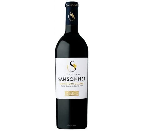 Château Sansonnet Grand Cru Classé 2018 15% 0,75l (čistá fľaša)