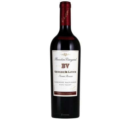 Beaulieu Vineyard Cabernet Sauvignon Private Reserve Georges de Latour 2018 0,75 l