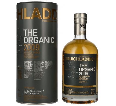 Bruichladdich THE ORGANIC Mid Coul Farms, Dalcross 2009 50% 0,7 l (tuba)