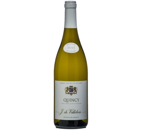 J. de Villebois Quincy Blanc  2020 12,5% 0,75l (čistá fľaša)