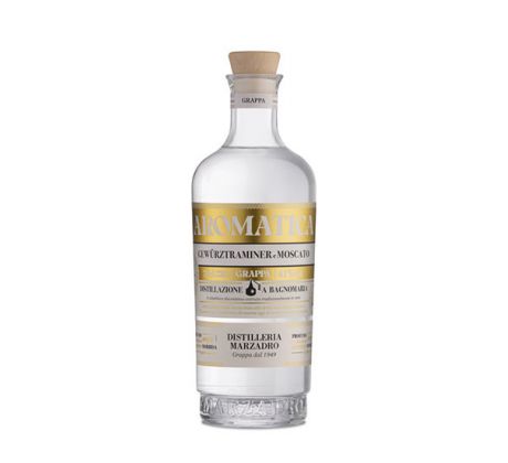 Marzadro Grappa Bivitigno Aromatica  41% 0,7 l (čistá fľaša)