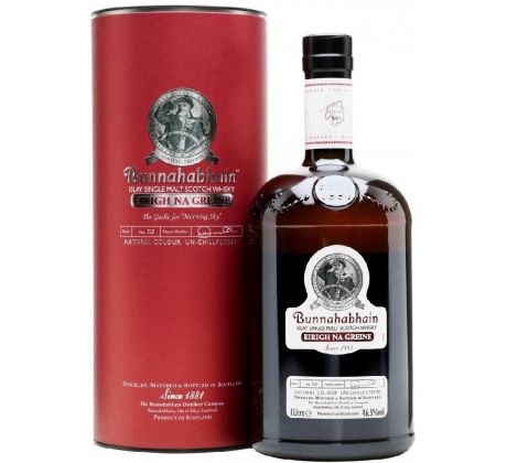 Bunnahabhain EIRIGH NA GREINE Islay Single Malt Scotch Whisky 46,3% 1 l (tuba)