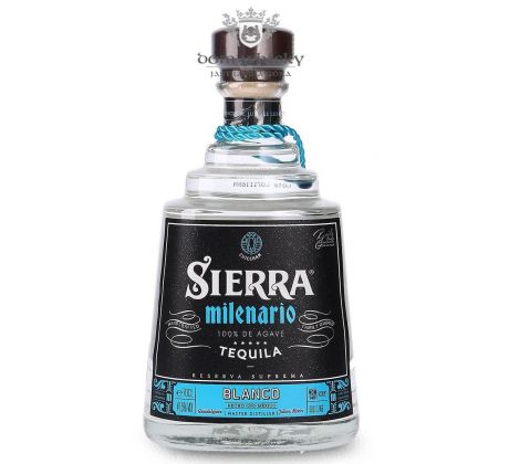 Sierra Tequila Milenario Blanco 100% de Agave 41,5% 0,7 l (čistá fľaša)