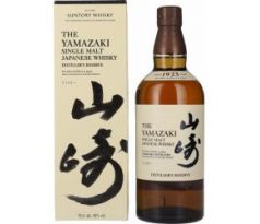 Suntory The Yamazaki Distillers Reserve Single Malt Japanese Whisky 43% 0,7 l (kartón)