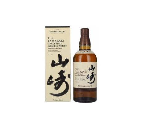 Suntory The Yamazaki Distillers Reserve Single Malt Japanese Whisky 43% 0,7 l (kartón)