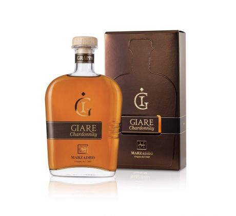 Marzadro Grappa Giare Chardonnay 41% 0,7 l (kartón)