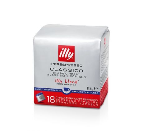 illy Iperespresso CLASSICO LUNGO 12 x 18 ks