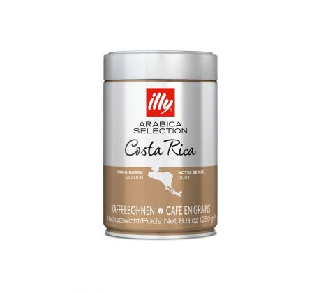 illy ARABICA SELECTION COSTA RICA zrnková káva 250 g