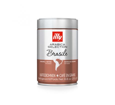 illy ARABICA SELECTION BRASILE zrnková káva 250 g