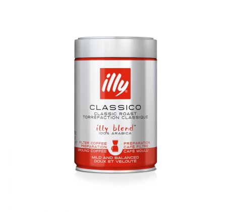 illy CLASSICO FILTER mletá káva 250 g