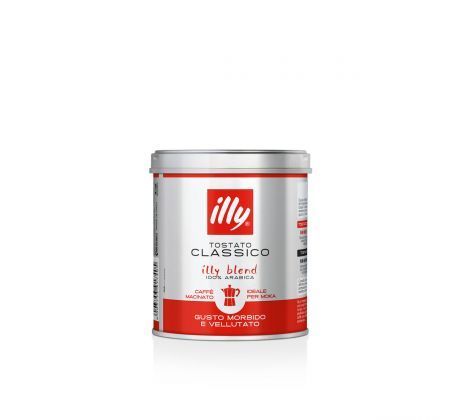 illy CLASSICO mletá káva 125 g