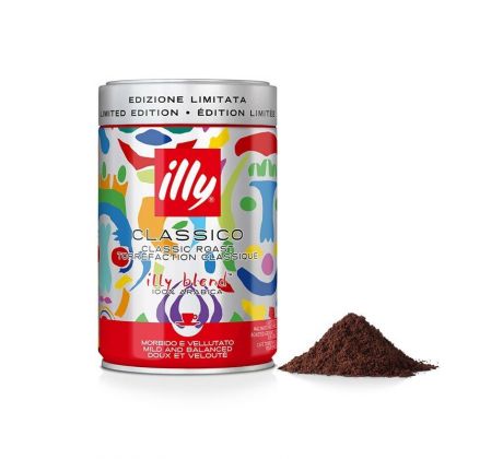 illy CLASSICO edícia PASCALE MARTHINE TAYOU mletá káva 250 g