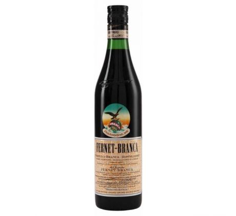 Fernet Branca 39 % 0,7 l (čistá fľaša)