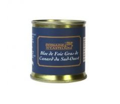 Domaine de Castelnau Foie gras blok IGP Landes 100g