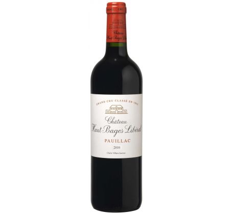 Château Haut-Bages-Libéral 5ėme Cru Classé 2020 13,5% 0,75l (čistá fľaša)