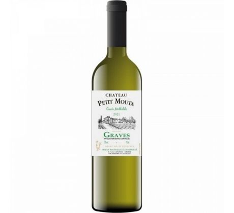 Château Petit Mouta Blanc 2021 12,5% 0,75l (čistá fľaša)