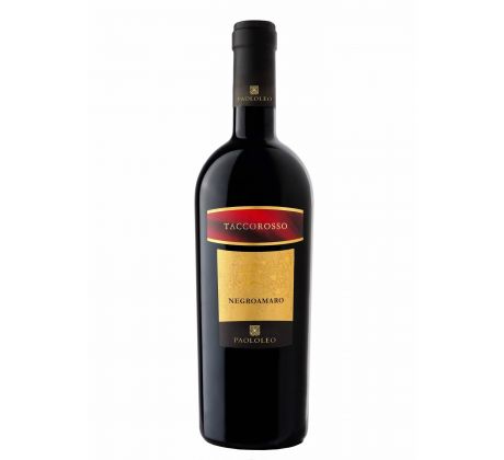 Cantine Paololeo "Taccorosso" Negroamaro IGP Salento 2017 14,5% 0,75l (čistá fľaša)