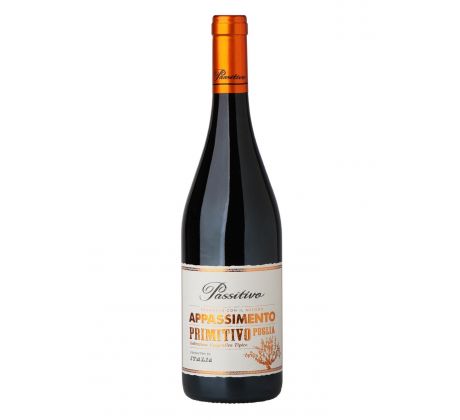 Cantine Paololeo "Passitivo" Primitivo IGT Puglia Appassimento 2021 14,5% 0,75l (čistá fľaša)