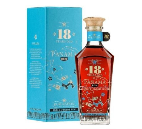 Rum Nation Panama 18 Years Old Decanter 40% 0,7l