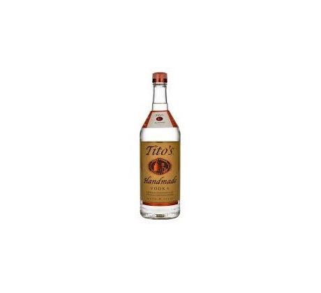 Tito´s Handmade Vodka 40% 1,0 l (čistá fľaša)