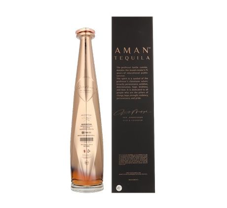 Aman Tequila Anejo El Profesor 100% de Agave 40% 0,7 l (kartón)