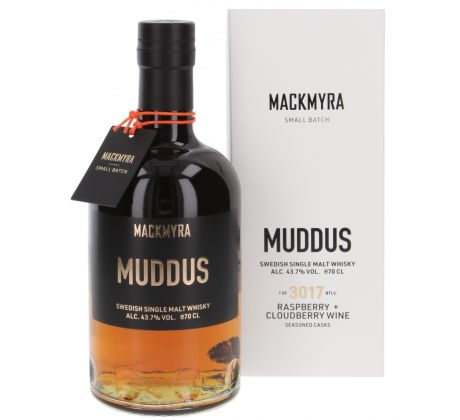 Mackmyra MUDDUS Single Malt Whisky 43,7% 0,7 l (kartón)
